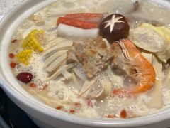 招牌猪骨煲-三人行骨头王火锅(长寿店)