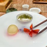 在茶馆中炫个仪式感🈵️满的素食美味～