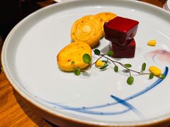 玫瑰鹅肝配上海葱油饼-上海人家花樣年华(中山公园店)