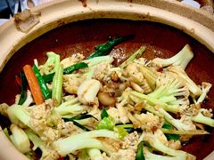 啫啫花菜-蚝美人·生蚝海鲜烧烤(茶花园店)