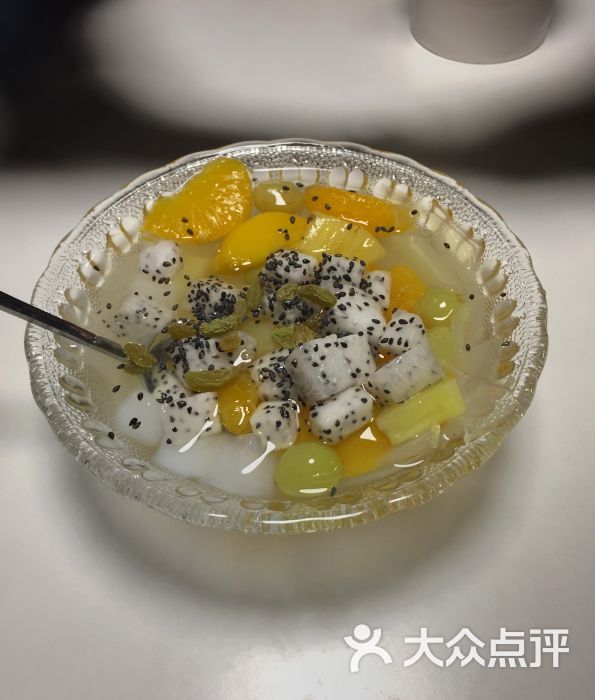 哈皮粑粑的杏仁腐(米房店)金银花杏仁腐图片 - 第1张