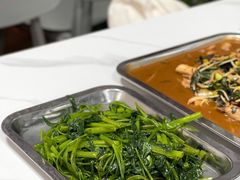 炒空心菜-龙上水现炒生料(柳沙店)