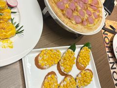 金枪鱼玉米粒配烤面包-C'è Amore 爱意(盛京大奥莱店)