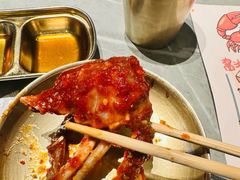 -草家酱蟹炭火烤肉店(珲春南路一店)