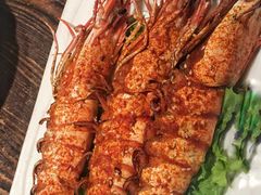 烤大虎虾-开海·红岛海鲜虾水饺(石老人店)