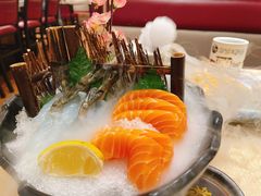 厚切深海三文鱼刺身-万岁寿司(芳村店)