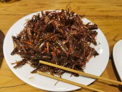 炸蚂蚱-AK47烤羊腿串吧(柳浪家园店)