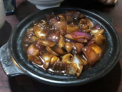 洋葱大肠浇头-富源春面馆(四川北路店)