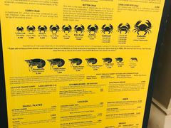 菜单-Ministry of Crab(科伦坡店)