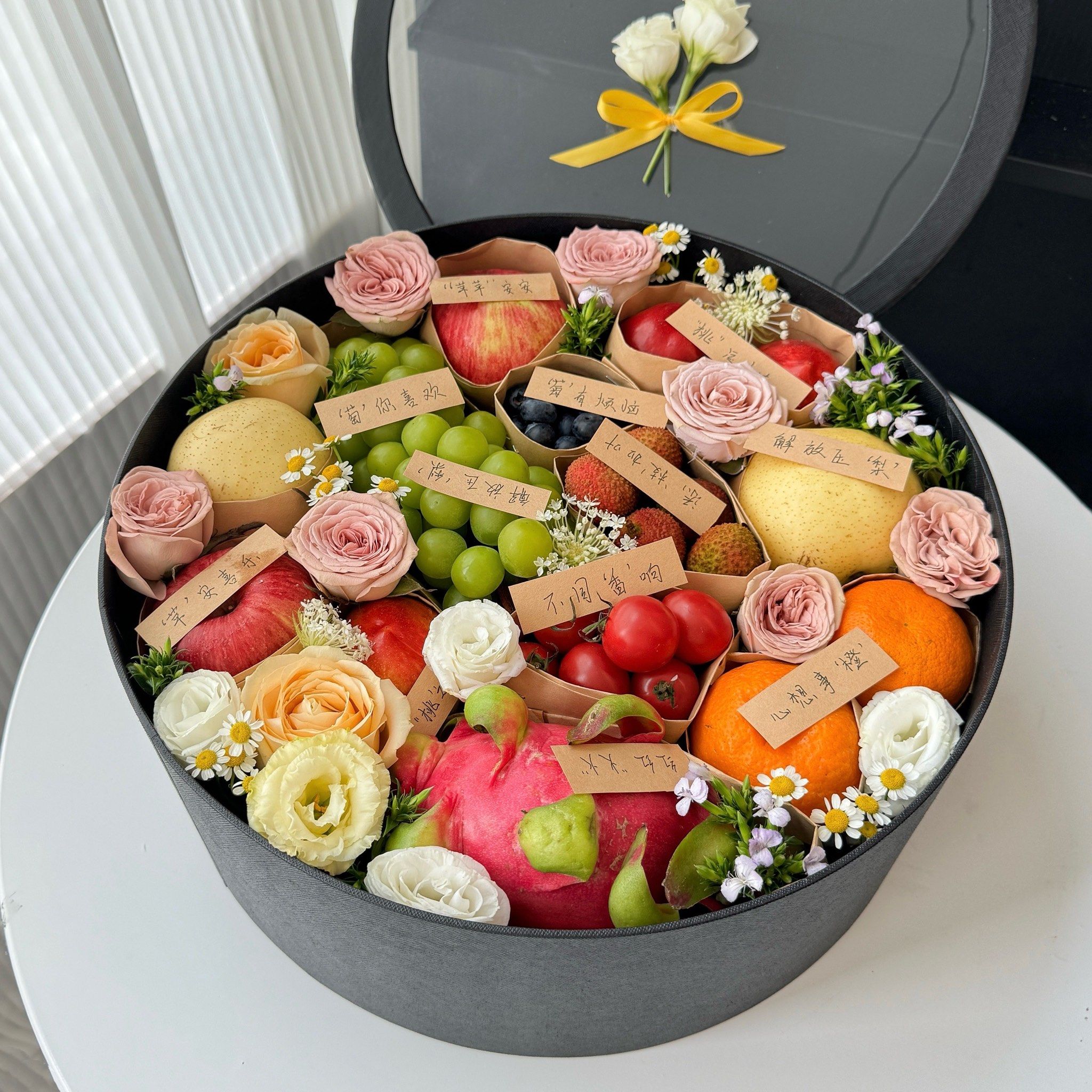 最近被点爆的水果花盒