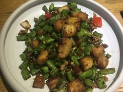 榄菜肉末四季豆-潮粥荟·潮汕砂锅粥(朝阳大悦城店)