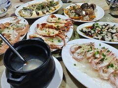 开边斑节大虾-海门岛七号餐厅