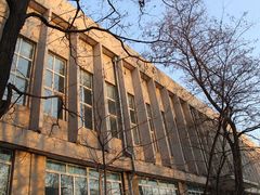 三食堂在夕阳下-辽宁大学(崇山校区)