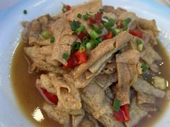 小炒豆浆皮-黄牛肉馆·皖南土菜