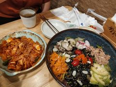 泡菜炒鱿鱼-쌍화점 霜花店·朝鲜族料理(徐家汇店)