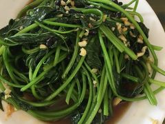 炒番薯苗-摇记泥焗鸡