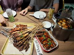 -街角等你.大连海鲜烧烤.经典铁板海鲜串(西安路店)