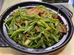 砂煲四季豆-李师傅脆肚(梅林店)