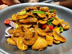 干锅风味口蘑-徽镇小厨·经典徽菜(十里河店)
