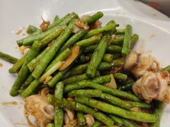 豆角炒墨鱼-万年酒楼(越秀南路店)