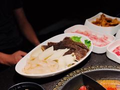 重庆特色三拼-锅说大脸毛肚重庆老火锅(佐阾店)
