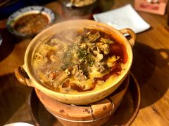 花椒肥肠鸡煲-十六蒲(桂林路店)