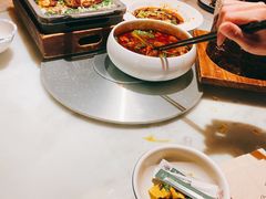 烤鸡烤肉双拼-绿茶餐厅(深圳龙华天虹购物中心店)