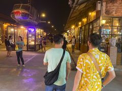 -席娜卡琳火车铁道夜市