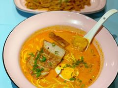 马来猪颈肉呖沙面-梳打冰室(氹仔店)