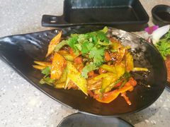 拌花菜-吉力烤鳗