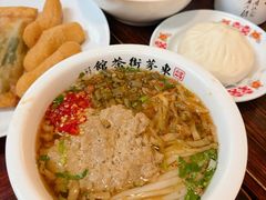 老茶馆蒸肉饼粉-東茅街茶馆