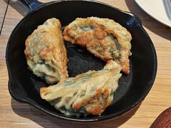 香煎韭菜饺子-庆粥今宵(西平店)