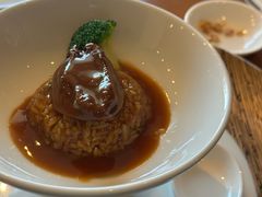 时蔬鲍鱼捞饭-广州富力君悦大酒店空中花园