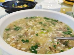 荠菜双菇虾仁羹-沪华海鲜大酒楼(南汇店)