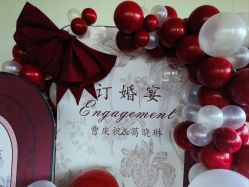 -小鲤鱼生日气球派对会场策划布置