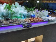 自助取餐区-锤头鲨毛肚海鲜烤肉自助餐厅(国购广场店)