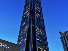 -深圳温德姆至尊酒店·大堂吧·户外花园