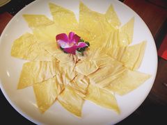 现做鲜油豆皮-山城鼎重庆老火锅(西安钟楼店)