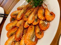 白灼老虎虾一斤-竹林小屋(库塔店)