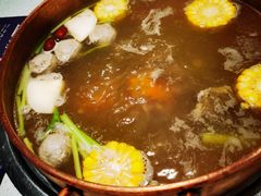 清汤牛肉锅-牛村来人潮汕牛肉火锅(西单店)