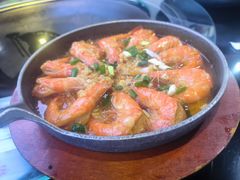 蒜蓉铁板虾-好灶头妈妈菜·柴火灶台鱼·千岛湖土菜地标美食