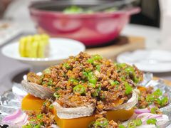 干烧南瓜仙鲍鱼-许家菜(望江店)