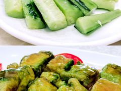 菜汁豆腐-巫记鸡饭店