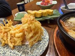 炸蔬菜饼-纹兵卫手打荞麦面日料(虹桥本店)