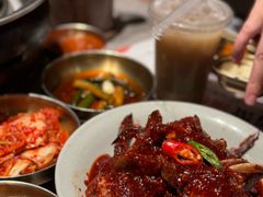 -草家酱蟹炭火烤肉店(珲春南路一店)