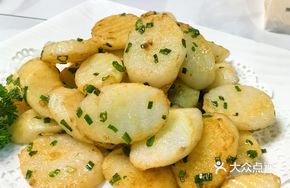 Pan-fried and Baked Chinese Yam
