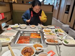 自助取餐区-海底捞火锅(金山百联店)