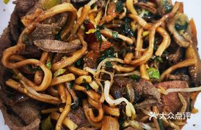 Pork Liver Stir-Fried Noodles (Takeaway)