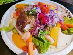 牛舌虾仁色拉-谷牛和牛烤肉(漕河泾印象城店)