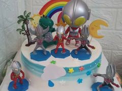 -糕小爱动物奶油生日蛋糕定制(晋江万达店)